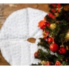 Kép 1/3 - Karácsonyfa talp takaró - Arany csillag -  Ø 120 cm
