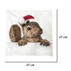 Kép 6/6 - Karácsonyi díszpárna huzat
