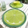Kép 4/5 - Lime mintás alátét - kerek
