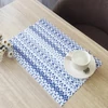 Kép 5/7 - Fehér - kék színű motívumos alátét