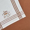Kép 1/7 - Kávé mintás 2 részes konyharuha szett