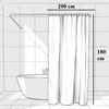 Kép 3/4 - zuhanyfüggöny méretkép