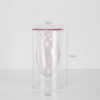 Kép 4/4 - Pinky - mini dekor váza 8x15 cm