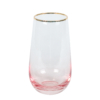Kép 1/2 - Lady - Aranyozott peremű magas pohár