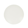 Kép 1/2 - Simply - Fehér, gyűrű mintás porcelán főételes tányér