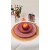 Kép 2/3 - Define - Rózsaszín leveses tányér