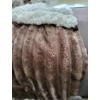 Kép 2/2 - Barna sherpa takaró - 230x200 cm