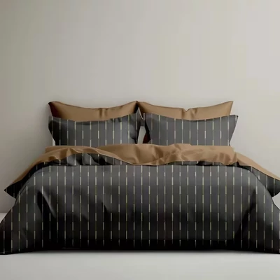 Minimalista sötét ágynemű szett