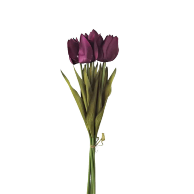 Tulipán csokor- bíbor