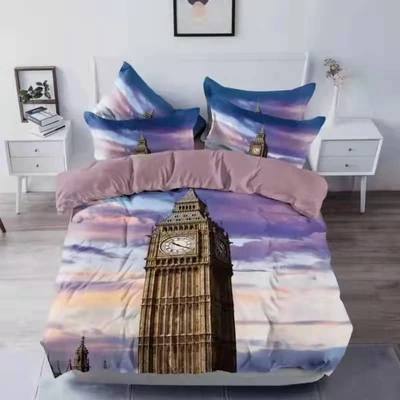 BIG BEN TÉMÁJÚ 7 részes ágyneműhuzat