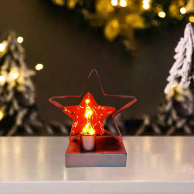 Star  - Csillag formájú egyágú dekor lámpa