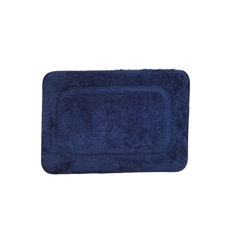 Puha szőnyeg/kádkilépő 50x80 cm - kék