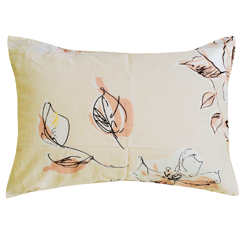 Beige joy nagypárna huzat - 70x90 cm