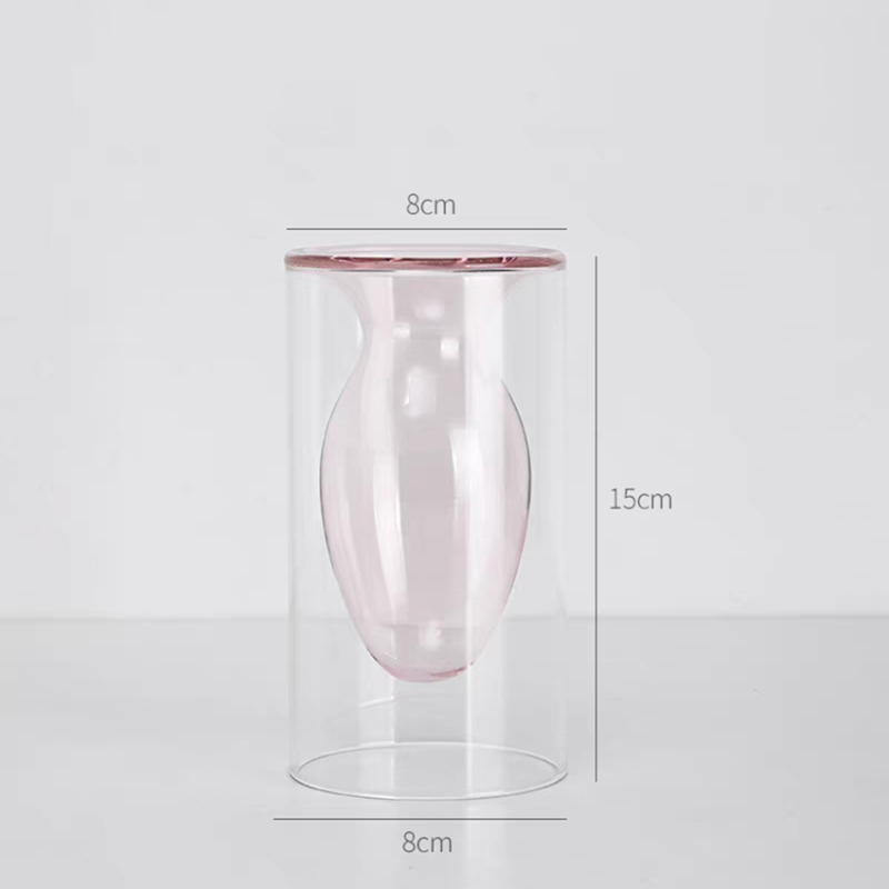 Pinky - mini dekor váza 8x15 cm