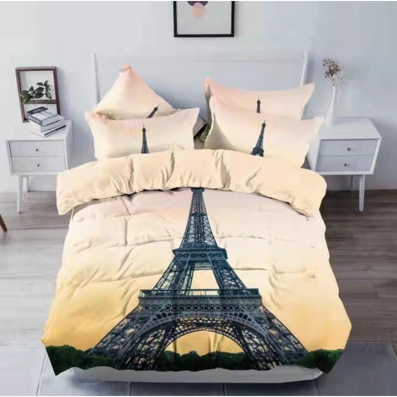 Eiffel-torony témájú 3 részes ágyneműhuzat
