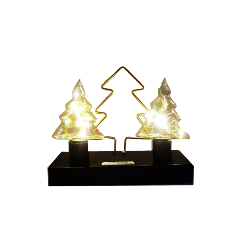 Pine - Fenyő formájú kétágú dekor lámpa