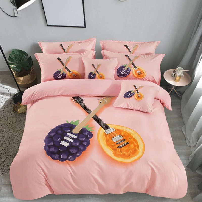 Fruit Guitar  3 részes ágyneműhuzat (1+1 Akció)