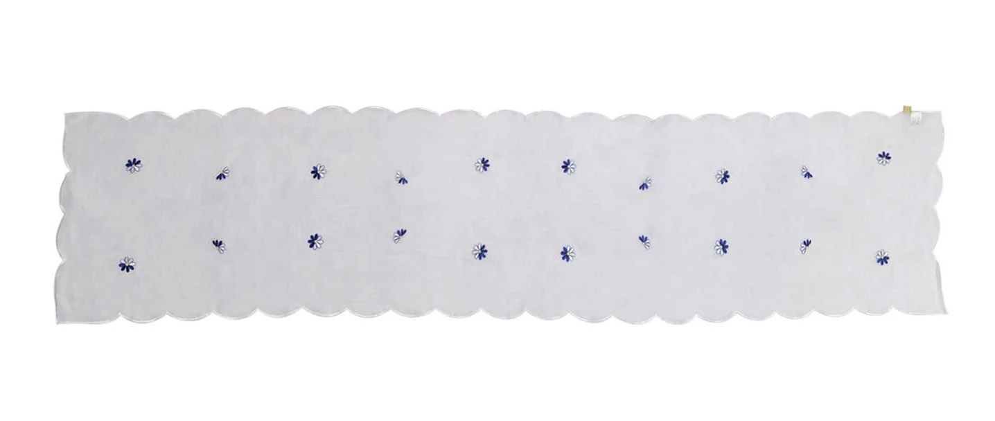 Blue sweetness asztali futó - 40X170 cm